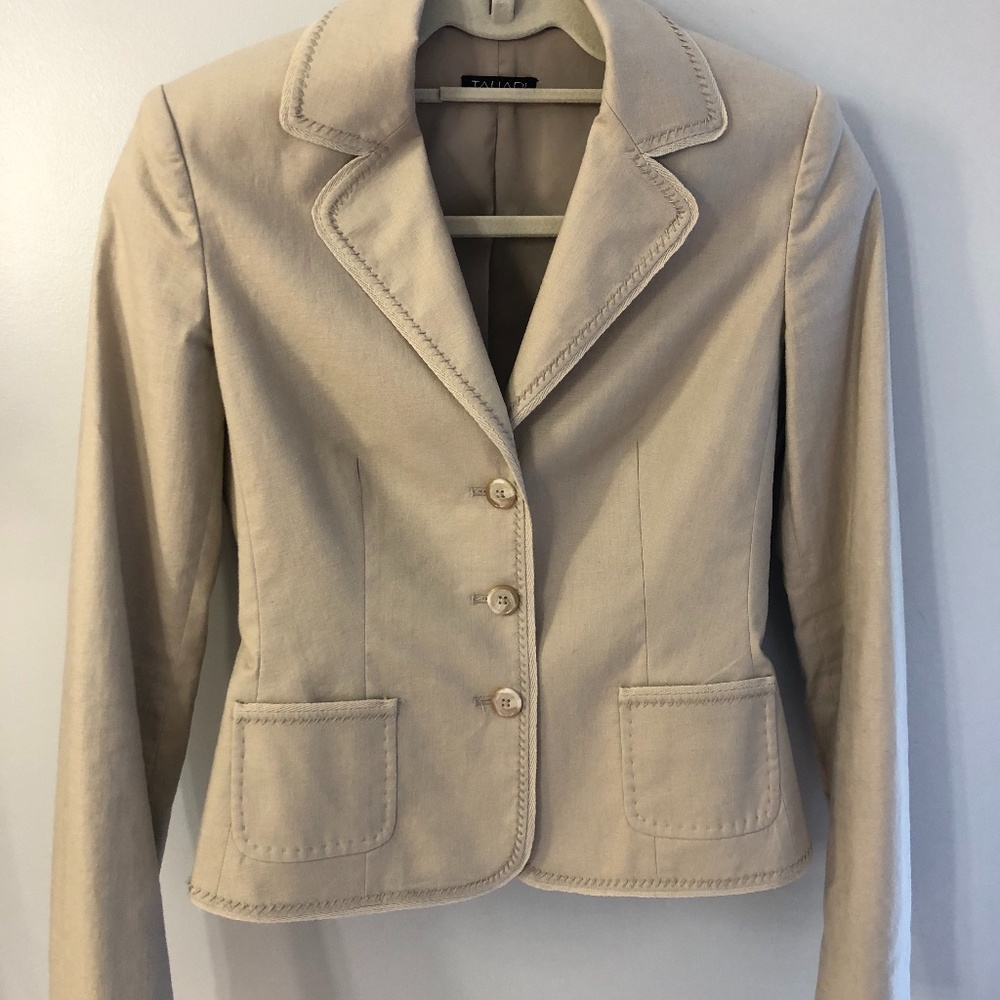 Tahari Jacket - Flax XS  NWOT